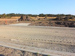 New road construction in realestate subdivision Shutterstock.....DT